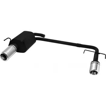 Výfuková trubka ULTER SPORT Sportovní výfuk OPEL Vectra C HB & SD bez výřezu v nárazníku 2002-2008,2x duplex koncovka kulatá 100mm Vyberte motor: 2,2 DTi 86/92kW HATCHBACK