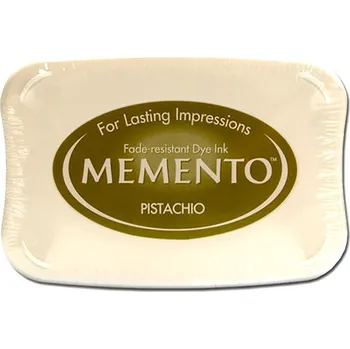 Polštářek pod enkaustické razítko - PISTÁCIOVÝ