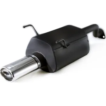 Zadní díl výfuku ULTER SPORT Sportovní výfuk HONDA Civic V SEDAN&COUPE 1992-1996, 1x koncovka oválná 120×80mm Vyberte motor: 1,6i 92kW COUPE