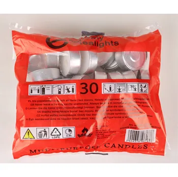 Svíčka ADMIT Čajové svíčky 30 ks