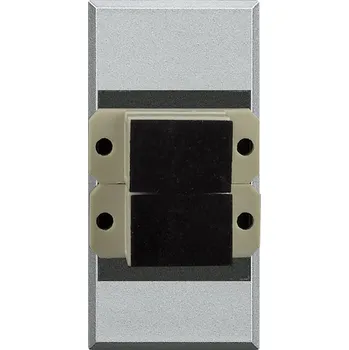 Rozvaděč BTICINO Zásuvka HC4268SC 1M optická hliník HC4268SC