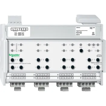 Jistič SCHNEIDER ELECTRIC SCHNEIDER Člen KNX REG-K/8x/10+ manuální režim žaluziový MTN649808