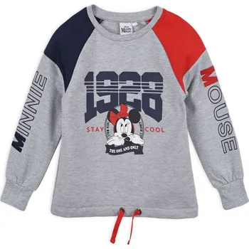 Dívčí mikina Dívčí mikina DISNEY MINNIE THE ONE šedá Velikost: 98