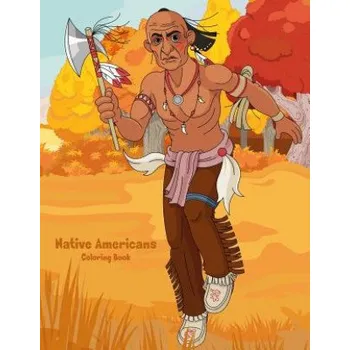 Kniha Native Americans Coloring Book 1 – Nick Snels (EN)