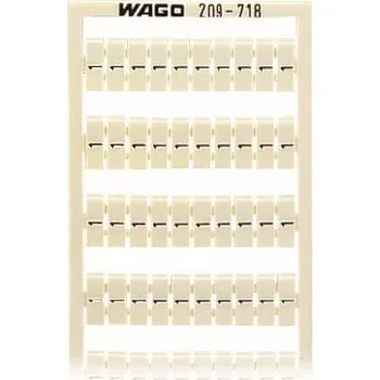Rozvaděč WAGO Štítek WSB s potiskem 1 a 2 1ks = 100 štítků 209-718