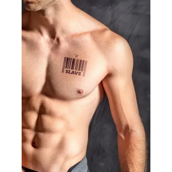 Mister B Temporary Tattoo Slave, nalepovací tetování