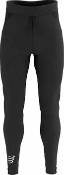 Pánské legíny Compressport Hybrid Seamless Hurricane Pants černé