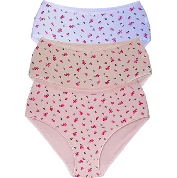 Dámské spodní prádlo Numberoplus Dámské kalhotky Big panda ( 3 ks v balení ) Barva: Mix barva, Velikost: XL