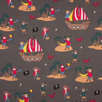 Úplet šedý, piráti, š.150