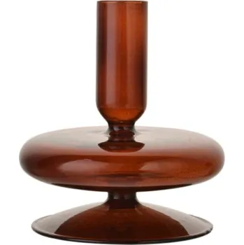 Svícen Amparo Miranda® Skleněný svícen Miranda AM8382 hnědý