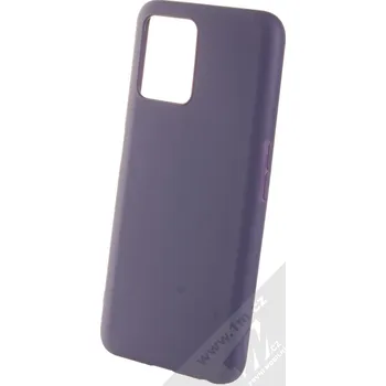 Pouzdro na mobilní telefon 1Mcz Matt TPU ochranný silikonový kryt pro Realme 8i tmavě modrá (dark blue)