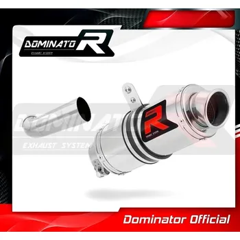 Výfuk pro motocykl Laděný výfuk DOMINATOR MOTO GUZZI 1200 SPORT 4V KULATÁ KONCOVKA KRÁTKÁ GP1