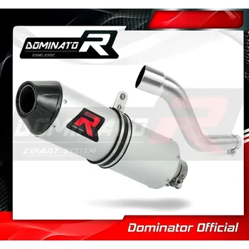 Výfuk pro motocykl Laděný výfuk DOMINATOR SUZUKI DR650RSE 90-96 OVALNA KONCOVKA MX2