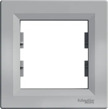 Elektrická zásuvka SCHNEIDER ELECTRIC SCHNEIDER Asfora Rámeček jednonásobný, alu EPH5800161