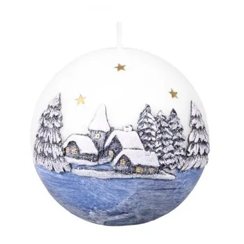 led svíčka Nohel Garden Svíčka koule s diodou 10 cm Zimní sen