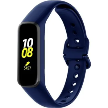 Příslušenství k chytrým hodinkám eses Silikonový řemínek pro Samsung Galaxy Fit 2 - Modrý