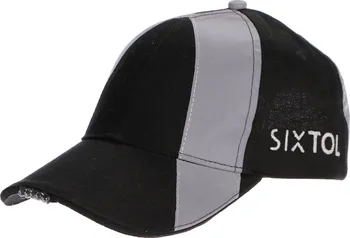 Kšiltovka Sixtol B-CAP Safety černá/stříbrná uni