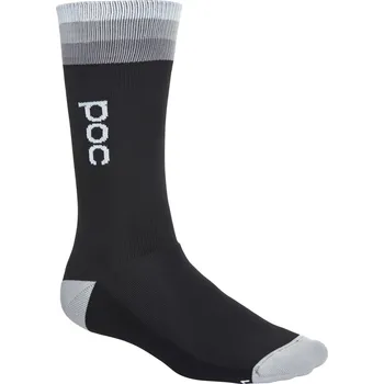 Pánské oblečení POC Essential Mid Length Sock - Uranium Multi Black - vel. M (39-41) r.20