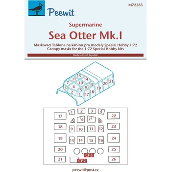 Plastikový model 1/72 Canopy mask Sea Otter Mk.I (SP.HOBBY)