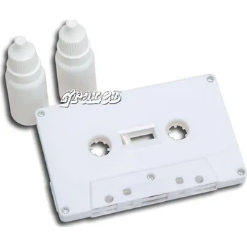 Příslušenství pro gramofon Čistící audio kazeta s kapalinou