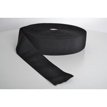 Guma hladká 5 cm černá