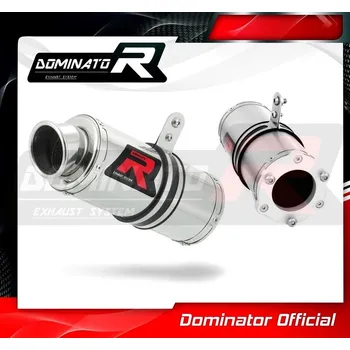 Výfuk pro motocykl Laděný výfuk DOMINATOR Kawasaki ZRX1100 KULATÁ KONCOVKA KRÁTKÁ GP1