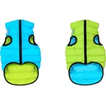AiryVest Bunda pro psy M modrá/zelená