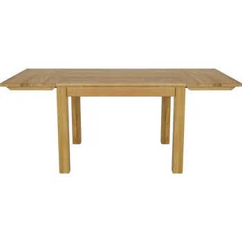Jídelní stůl Drewmax ST300 180+2x45 cm dřevěný rozkládací jídelní stůl masiv dub rozkládací (Rozkládací stůl z dubu)