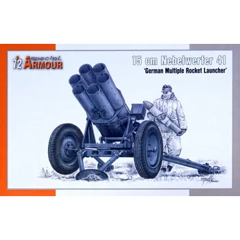 Plastikový model 1/72 15cm Nebelwerfer 41 Multiple Rocket Launcher