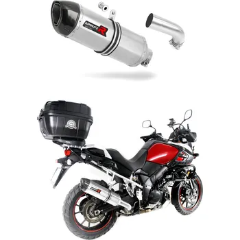 Výfuk pro motocykl Laděný výfuk DOMINATOR SUZUKI DL1000 V-STROM 14-16 KONCOVKA HP1