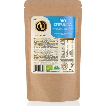 Přírodní produkt Nupreme BIO Spirulina prášek 100 g