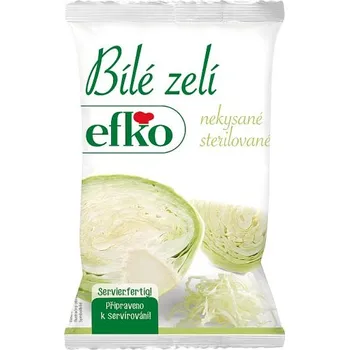 konzervovaná zelenina efko cz Bílé zelí nekysané sterilované 500 g