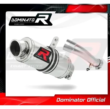 Výfuk pro motocykl Laděný výfuk DOMINATOR Honda CBR500R 13-15 KULATÁ KONCOVKA KRÁTKÁ GP1