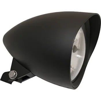 Osvětlení pro motocykl HIGHSIDER moto přední světlo CLASSIC 1 s kšiltem černé