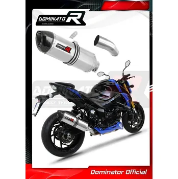 Výfuk pro motocykl Laděný výfuk DOMINATOR SUZUKI GSX-S 750 17-20 KONCOVKA HP1