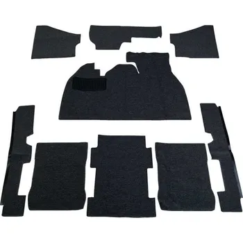 Koberec Černý koberec pro Beetle 1303 73 -> 75 - S podnožkou