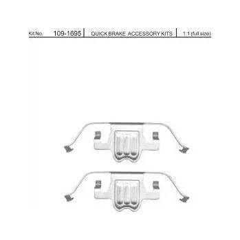 Brzdová destička Sada příslušenství brzdových destiček QUICK BRAKE
