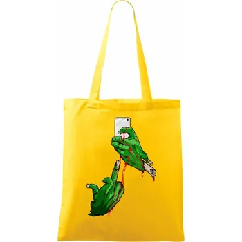 Selfie - Taška bavlněná - 42 x 38 cm ( Žlutá )