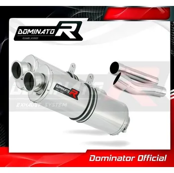 Výfuk pro motocykl Laděný výfuk DOMINATOR DUCATI MONSTER 620 02 OVÁLNÉ KONCOVKY