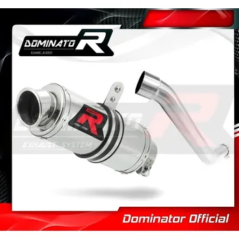 Výfuk pro motocykl Laděný výfuk DOMINATOR Kawasaki Z750 05-06 KULATÁ KONCOVKA KRÁTKÁ GP1