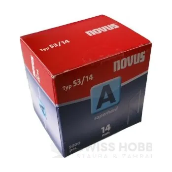 Obklad Spony "A" NOVUS typ 53/ 14 mm super tvrdé /5000 ks