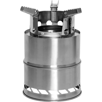 Turistický vařič Rothco Camping skládací nerez