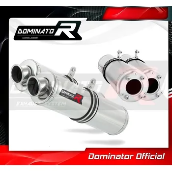 Výfuk pro motocykl Laděný výfuk DOMINATOR SUZUKI SV1000 03-07 KULATÉ KONCOVKY STANDART