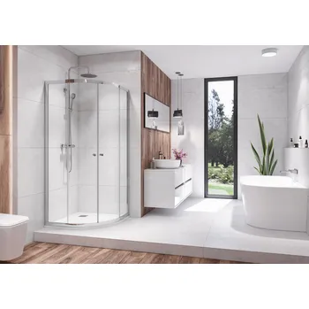 Aquatek Sprchová zástěna Holiday S4 90 cm CHROM