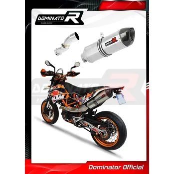 Výfuk pro motocykl Laděný výfuk DOMINATOR KTM 690 SMC R 12-17 KONCOVKA HP1