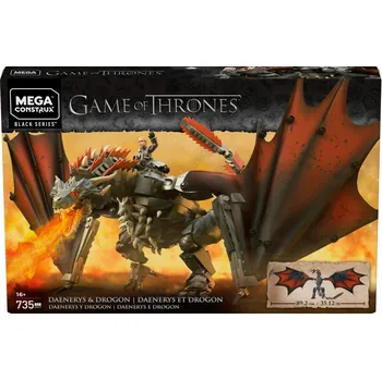 MEGA Construx Hra o trůny GKG97 Daenerys a Drogon Stavebnice Mega MEGA Construx Hra o trůny GKG97 Daenerys a Drogon