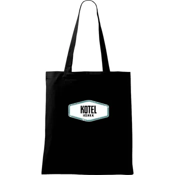 Hora Kotel - Taška bavlněná - 42 x 38 cm ( Černá )