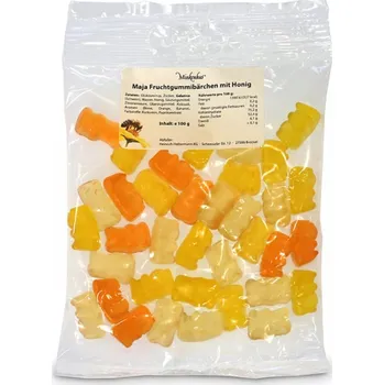 Medové bonbóny medvídci barevní Maja 100 g
