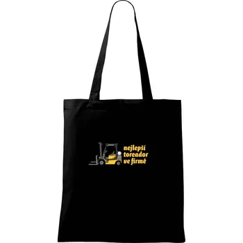 Nejlepší toreador ve firmě - Taška bavlněná - 42 x 38 cm ( Černá )