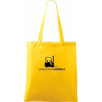 Zatracená ještěřice - Taška bavlněná - 42 x 38 cm ( Žlutá )